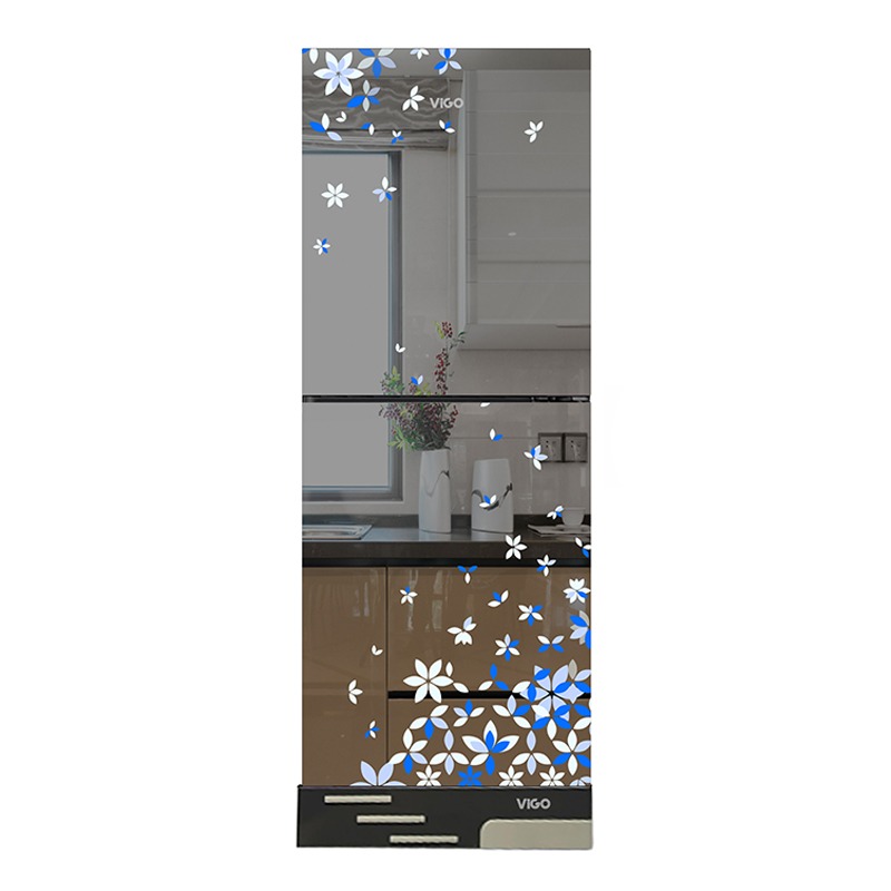 ViGo GD Refrigerator RE-200L Mirror Belly FL-TM